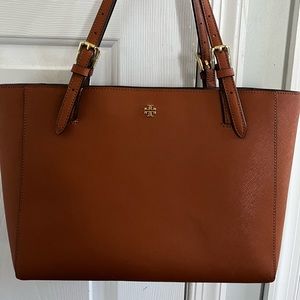Tory Burch-camel colored purse